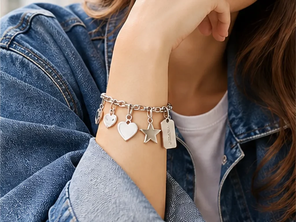 clothing brands charm bracelet
