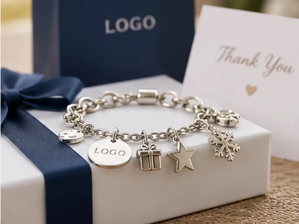 promotional gift companies charm bracelet
