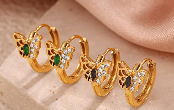 stainless steel huggies earrings1